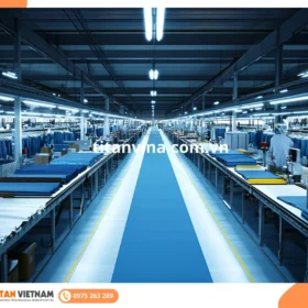 băng tải may mặc