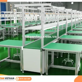 băng tải thao tác