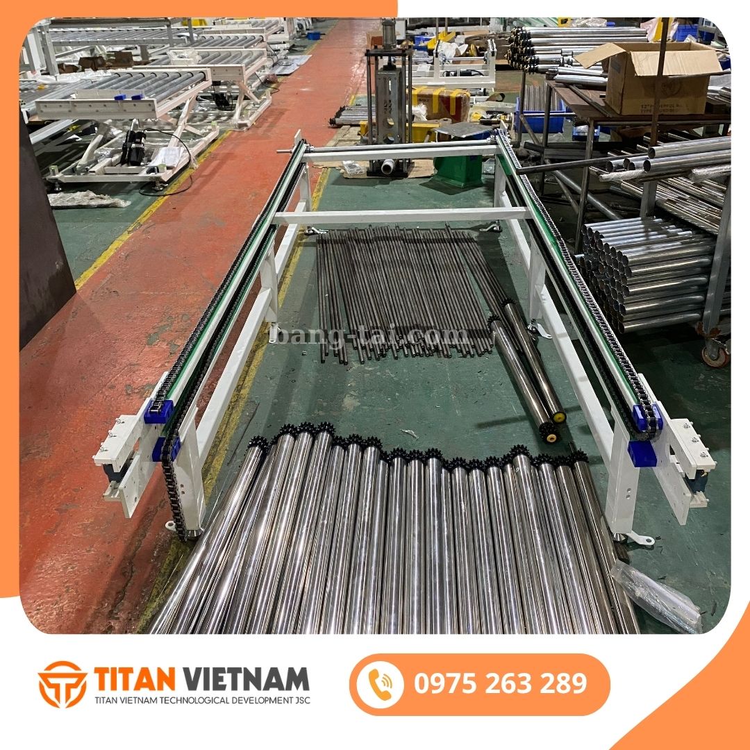 Hệ thống con lăn, trống dẫn động / bị động